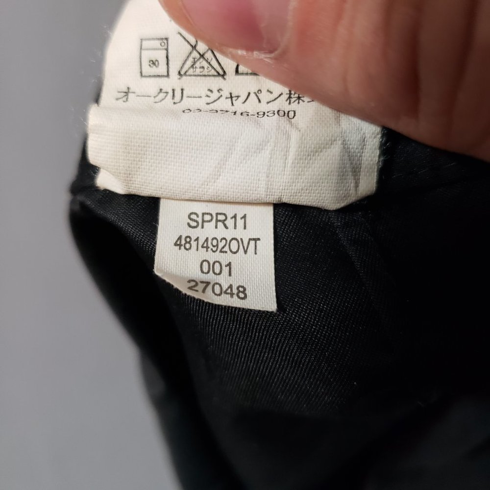 Oakley Men's Board Shorts Black Retro Logo, Size 36 Drawstring - Picture 10 of 10